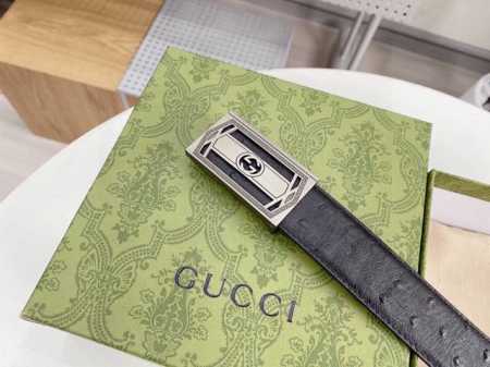 Gucci 古奇新款互扣式G带扣深受品牌辉煌的70年代经典设计所影响，得以重新诠释。安放于织纹纯皮腰带之上。正品一致的吊牌全套包装 配纸袋 礼品盒 亲们下单一定 - 点击图像关闭