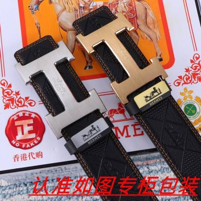 品名：爱马仕...原单 材料：百分百头层牛皮，保证真皮。24K纯钢扣双面可用专柜同等质量， 送人自用首选 包装： 请认准如图专柜包装，赠送打孔器