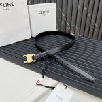 官网款 赛琳celine Ss20新款凯旋门logo 韩版时尚腰带皮带 男士女士通用 宽度2.5Cm