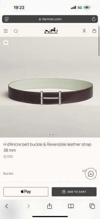 H Dancre 精品五金 搭配进口 奶油白 Evercolor皮 宽度38Mm 以其精湛工艺高品质材料和经典设计备受推崇 是男士腰带顶级选择 简约大气 适合商 - 点击图像关闭