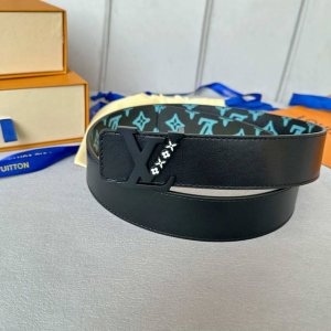 原版包裝 DDD L0Uis Vuitt0N 專櫃最新升級版本 寬度40毫米 精湛工藝定制帆布面料襯托進口小牛皮底 搭配精鋼字母搭扣 雙面用 經典百搭款！ DD