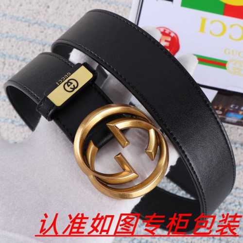 品名：古奇.Gu...Cci原单 材料：百分百头层牛皮，保证真皮。24K纯钢扣双面可用专柜同等质量， 送人自用首选 包装： 请认准如图专柜包装，赠送打孔器，银联