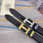 品名：爱马仕.Hermès 自动带 材质：原单牛皮腰带 百分百头层牛皮腰带保证真皮，24K纯钢扣，专柜原单品质、做工精细，时尚大牌，送人自用首选 包装： 请认准