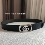 特 Gucci-古驰自动平滑款 宽度35Mm 精品钢质五金搭配意大利进口皮腰带 手感柔软 长度可调