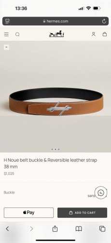 特P200 H Noue Belt-Togo-38Mm 爱马仕（HermèS）男款腰带以其精湛的工艺、高品质的材料和经典的设计而备受推崇，是男士时尚配饰中的顶级