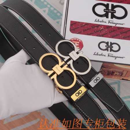 品名：菲拉格木 皮带原单 腰带 材料：百分百头层牛皮腰带，保证真皮皮带，专柜原单品质、做工精细，送人自用首选 包装： 请认准如图专柜包装，赠送打孔器，银联发票， - 点击图像关闭