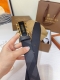 新款 Burberry 巴宝莉专柜同步上新 意大利制腰带 精选光滑皮革与粒纹皮革制成 饰牌搭扣装饰品牌专属标识图案 宽:3.5Cm 精致优雅