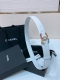 Chanel 24C 水钻粉 红 兰 青 黄彩色金属 Logo搭扣 黄铜金属进口胎牛皮平纹带身 手感柔软 细腻 3.0Cm