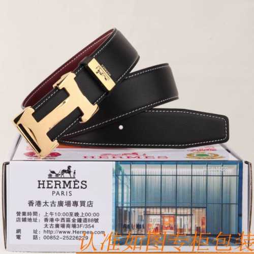 腰带皮带：爱玛仕原单牛皮腰带 男款皮带：材质百分百头层牛皮腰带保证真皮皮带，专柜原单品质、做工精细，时尚大牌，送人自用首选包装： 请认准如图专柜包装赠送打孔器手