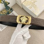 范思哲 特种皮腰带系列 ，原厂五金精品不锈钢扣，手感柔软舒适 宽3.8Cm。