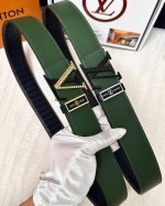 皮带：Lv.路易威登顶级复刻- 腰带：原单品质百分百进口头层牛皮，保证真皮。雕花镂空双色拼色渐变工艺.真空电镀.永不掉色.24K纯钢扣纯手工编织.特种皮系列，永