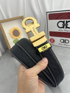 品名：菲拉格幕 自动带 材质：原单牛皮腰带 百分百头层牛皮腰带保证真皮，24K纯钢扣，专柜原单品质、做工精细，时尚大牌，送人自用首选 包装： 请认准如图专柜包装