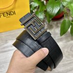 Fendl 芬迪 宽38Mm双面原版小牛皮 搭配单钌钯电镀扣 完美的手感.油边 出众的设计.风格 高贵奢华 时尚大方 高清实拍 货真价实 品质保证 双面用