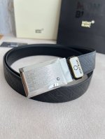 品名：万宝龙.Montblanc原单 腰带 皮带 型号：挂扣，新款原版经典精品花纹挂扣，实物拍摄，原版头层牛皮 材料：百分百头层牛皮，保证真皮。双面可用专柜同等
