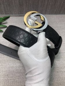 配全套包装礼盒 古驰：原单头层牛皮压G面，内衬头层小牛皮底，搭配原单扣.原单皮料定制，专柜宽度3.8