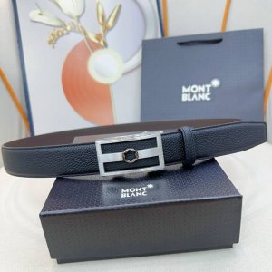 特 品牌： 万宝龙 新款进口小牛皮，手感细腻柔软。搭配纯钢精品自动钢扣，男士必备！宽度：3.5cm
