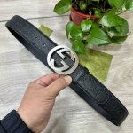 Gucci.古驰 3.8Cm进口小牛皮压花, 专柜正品1:1完美复刻. 原版底皮, 采用热压印技术的Gucci Signature皮革精制而成，触感厚实，印花图