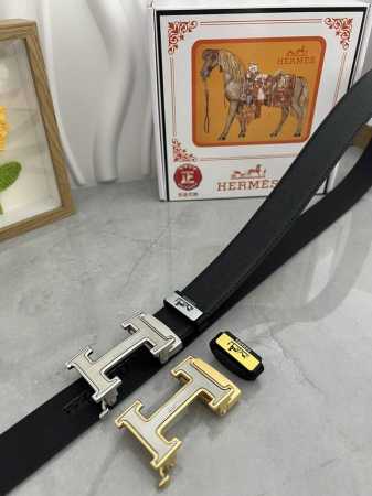 品名：爱马仕.HermèS 自动带 材质：原单牛皮腰带 百分百头层牛皮腰带保证真皮，24K纯钢扣，专柜原单品质、做工精细，时尚大牌，送人自用首选 包装： 请认准 - 点击图像关闭
