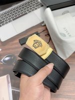 特 范思哲此款3.5Cm,腰带采用柔软牛皮革于意大利精制而成