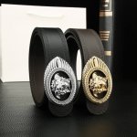 特 范思哲秘原单高端品质专柜官网同步支持Nfc感应宽度3.8精美镶钻扣头意大利进口头层小牛皮原版花纹纹理消晰真实感超强打造全新的视觉3D郊果高档客户入手送礼自用