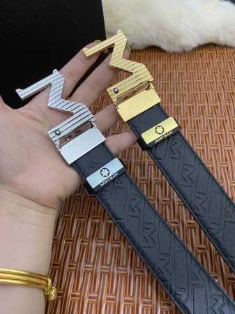 品名：万宝龙 Montblanc 原单 材质：原单牛皮腰带 百分百头层牛皮腰带保证真皮，24K纯钢扣，专柜原单品质、做工精细，时尚大牌，送人自用首选 包装： 请 - 点击图像关闭