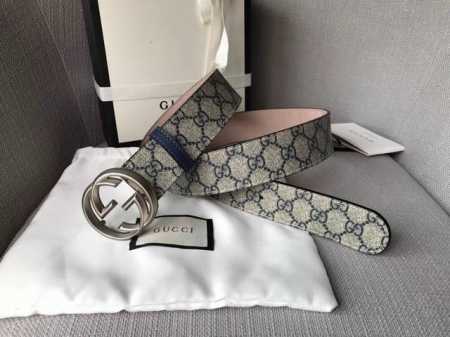 配专柜包装 Gucci 原单 采用进口原厂製新款專用 宽4.0顶级做工品质 简约百搭 原单五金 - 点击图像关闭