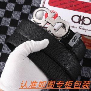 男士腰带：菲拉格木 原单 男士皮带：百分百头层牛皮，保证真皮。24K纯钢扣双面可用专柜同等质量， 送人自用首选 包装： 请认准如图专柜包装，赠送打孔器，银联发票