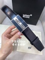 万宝龙男士自动腰带- 宽度34Mm 316精品钢扣 精工打造 手感柔软 可以裁剪
