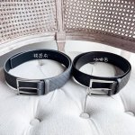 特 Bv 新款宽版男士腰带 纯手工Intreccio编织意大利双面小牛皮 搭配复古银色针扣 侧面有标识 皮带宽度4.0Cm