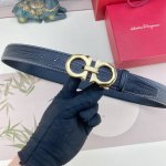 菲拉格慕 特种皮腰带系列 ，原厂五金精品不锈钢扣，手感柔软舒适 宽3.5Cm。 DDD