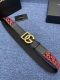 品牌Dg No.550 描述这款腰带配以水牛皮衬里，覆以Monogram 牛皮。展现细腻的品牌特质。 板扣；4．0宽 Monogram牛皮；意大利双面头层牛皮
