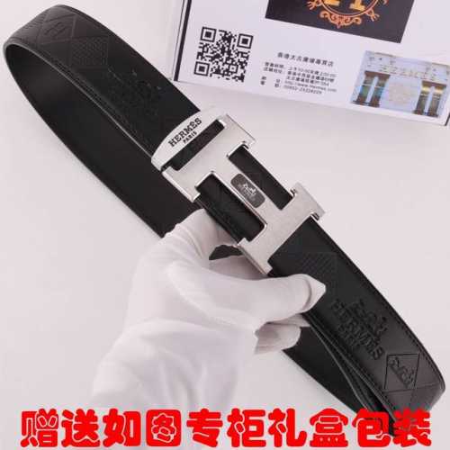 皮带：爱马仕.Her...Mes原单 腰带：百分百头层牛皮，保证真皮，24K纯钢扣双面可用专柜同等质量， 送人自用首选 包装： 请认准如图专柜包装，赠送打孔器，
