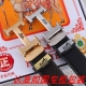 品名：爱马仕...自动带 材料：百分百头层牛皮，保证真皮。24K纯钢扣双面可用专柜同等质量， 送人自用首选 包装： 请认准如图专柜包装，赠送打孔器，银联发票，宽