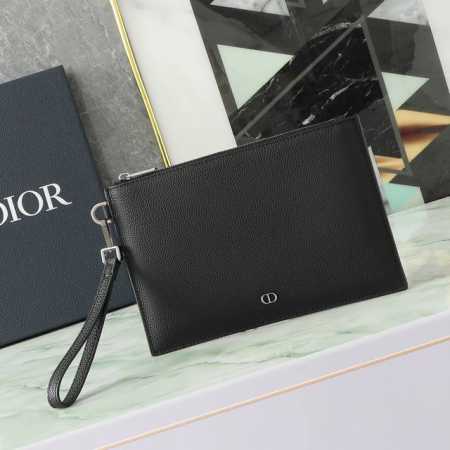 A5手拿包 黑色粒面牛皮革Cd Icon 标志 P10,000 编号:2Esca490Cdi Hoon 尺寸:26.5X17.5厘米 长X高 可收纳 A5 和美 - 点击图像关闭
