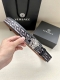 特 宽度3.8Cm Versace Fendi 标志造型宽皮带，联名钉扣 旋转式美人头扣，范思哲原版进3D打印花绘 印有浮雕间色Ff 图案，镀金表面金属制品，此