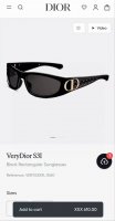 Dior 迪*奥新款太阳镜 高版本 Model Verydior S3F Size 61口15-130