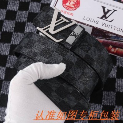 品名：Lv路易斯登原单 材料：百分百头层牛皮，保证真皮。专柜原单品质、做工精细，送人自用首选 包装： 请认准如图专柜包装，赠送打孔器，银联发票，宽度3.8Cm