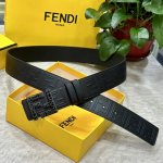 FENDl 芬迪 宽40MM双面原版小牛皮 搭配单钌钯电镀扣 完美的手感.油边 出众的设计.风格 高贵奢华 时尚大方 高清实拍 货真价实 品质保证 双面用