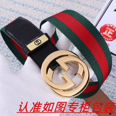 品名：古奇.Gu...Cci原单 材料：百分百头层牛皮，保证真皮。24K纯钢扣双面可用专柜同等质量， 送人自用首选 包装： 请认准如图专柜包装，