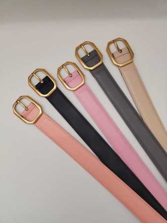 特 3.0Cm杨树林古金针扣， 款Saint Laurent 圣罗兰女士腰带皮带 Ysl 爱极了，配衣服太漂亮啦 - 点击图像关闭