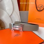 特 爱马仕 Hermes 原单爱马仕，宽3.8Cm进口原版皮带身，双面可两面用，精品电镀五金 ！