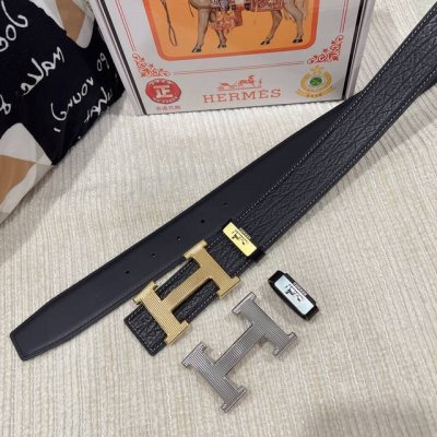 品名：爱马仕.Hermès 原单 材质：原单牛皮腰带 百分百头层牛皮腰带保证真皮，24K纯钢扣，专柜原单品质、做工精细，时尚大牌，送人自用首选 包装： 请认准如