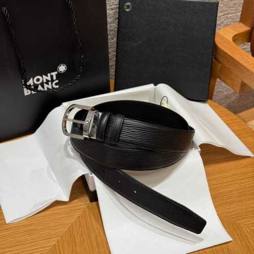 宝龙新款皮带皮带双面使用，进口材料搭配精品五金扣，设计，传统和优秀工艺的追求和礼赞，而优雅的六角白星标志已成为卓越品质与完美的工艺.宽度3.5Cm