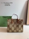 Gucci古奇 托特包单肩包 美到无法无天的款式 今年简直引领时尚最In元素 上身超级好看 尺寸：32*14*25Cm