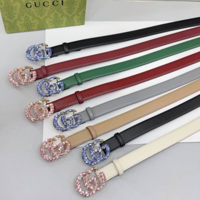3.0Cm古奇腰带，双面头层牛皮皮料，长度：.75.80.85.90.95.100.欧，彩色五金铜扣原版开模定制庆祝]