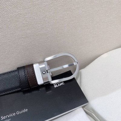 万宝家-原单# 商务真皮腰带 简约设计 品位之选 低调中彰显格调，流畅线条勾勒现代美学。万宝家经典工艺融合潮流元素，既是腰带，更是品位的象征。 商务休闲 一“带