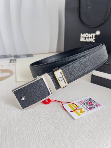 品名：万宝龙.Montblanc原单·腰带·自动皮带 型号：自动带，原版新款纯钢材质自动扣，双面头层牛皮实物拍摄， 材料：百分百头层牛皮，保证真