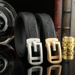 古奇秘原单高档品质专柜官网同步宽度3.5精美自动钢扣头意大利双面进口头层小牛皮原版花纹手感极佳 上身郊果棒男士最爱商务休闲两用长度100一125下单请留言长度