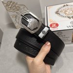 品名：Versace.范思哲 材质：原单牛皮腰带 百分百头层牛皮腰带保证真皮，24K纯钢扣，专柜原单品质、做工精细，时尚大牌，送人自用首选 包装： 请认准如图专
