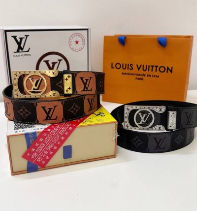 皮带：Lv.路易威登顶级复刻- 腰带：原单品质百分百进口原厂头层牛皮，保证真皮。雕花镂空设计工艺.真空电镀.永不掉色.24K纯钢扣头层小牛皮涂鸦手绘油画系列双面